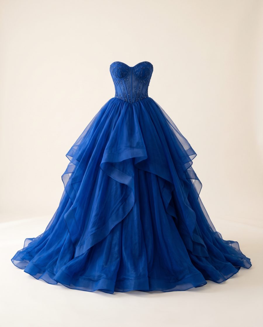 Royal Blue Ball Gown